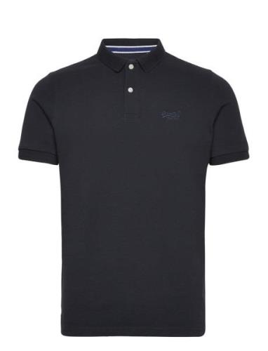 Superdry Classic Pique Polo Marinblå