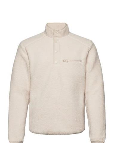 ONLY & SONS Onsdallas Sherpa Halfsnap Otw Vd Kräm