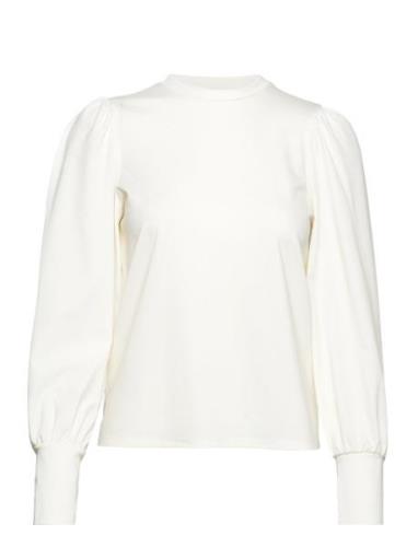 Object Objcaroline L/S Top Noos Vit