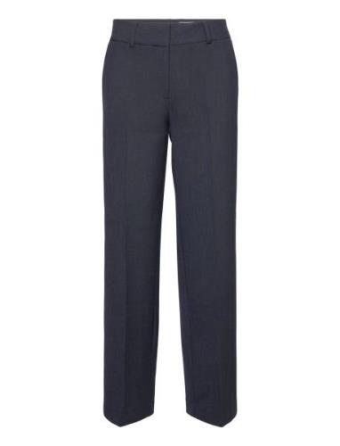 Selected Femme Slfrita Mw Wide Pant Dark Sap Mel Noos Svart