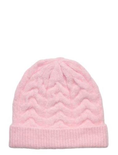 Kids Only Koganna Cable Knit Beanie Cp Acc Rosa