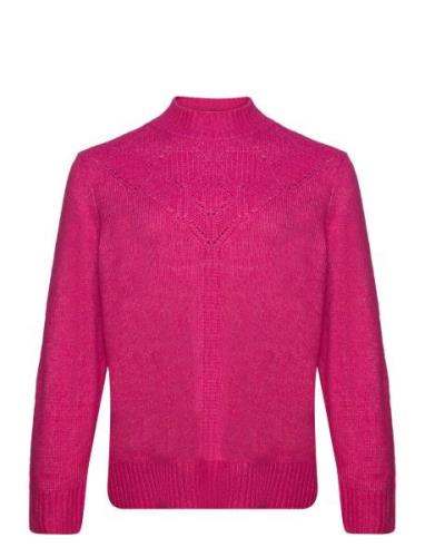 ONLY Carmakoma Carallie Life Ls Highneck Cc Knt Rosa