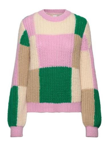 YAS Yastetri Ls Knit Pullover Rosa