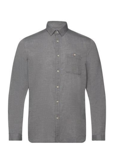 Tom Tailor Structured Shirt Marinblå