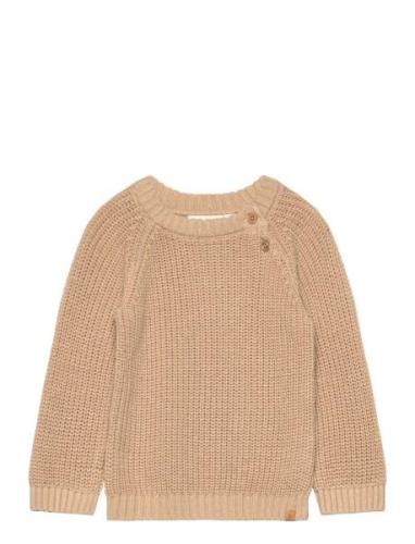 Lil'Atelier Nbmemlen Ls Knit Lil Beige