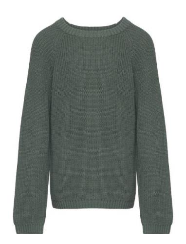 Lil'Atelier Nmmemlen Ls Knit Lil Grön