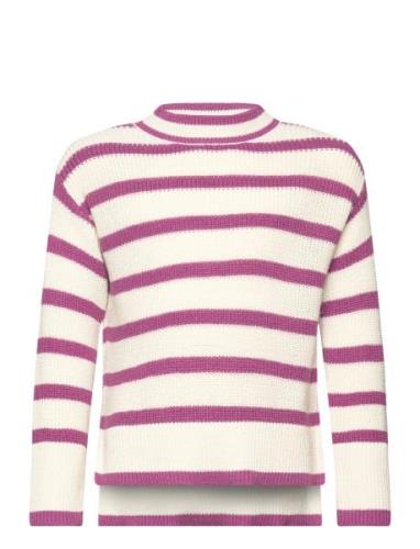 LMTD Nlfnicte Ls High Neck Knit Rosa