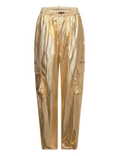 Coster Copenhagen Metallic Cargo Pants - Sille Fit Guld