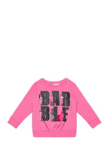 Name It Nmfalma Barbie Sweat Bru Box Sky Rosa