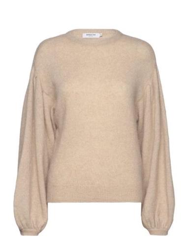 MSCH Copenhagen Mschlillian Hope Balloon Pullover Beige