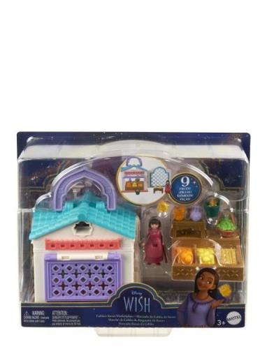 Princesses Disney Wish Dahlia's Rosas Marketplace Playset Multi/patter...