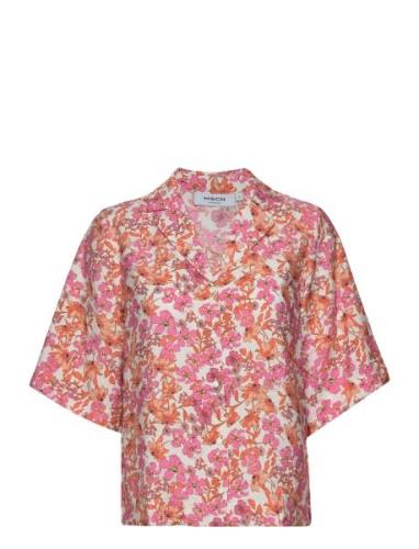 MSCH Copenhagen Mschadanaya Ladonna 2/4 Shirt Aop Rosa