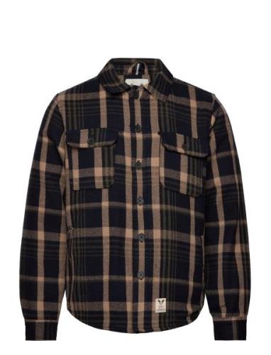 Fat Moose Connor Quilt Overshirt Brun