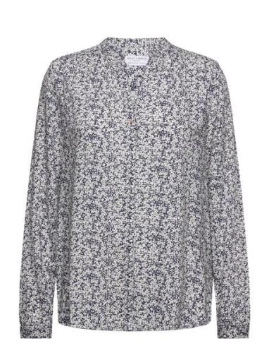 Lindex Blouse Molly Marinblå