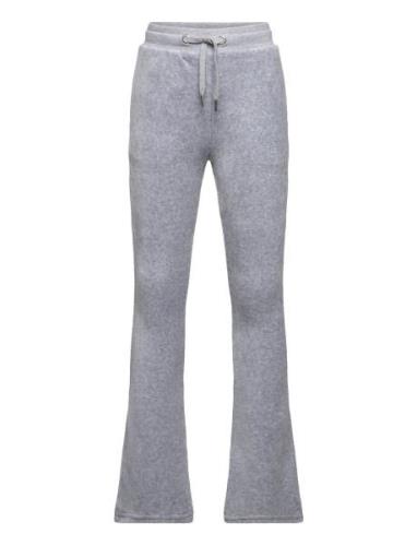 Juicy Couture Diamante Velour Bootcut Grå