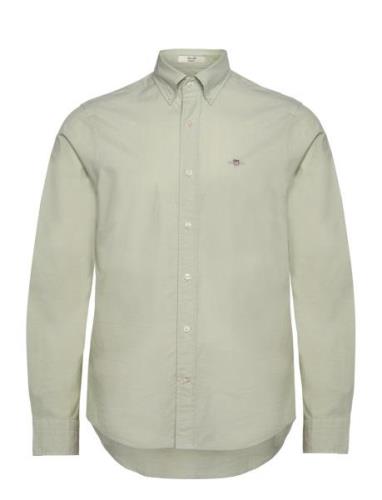 GANT Slim Classic Poplin Shirt Grön