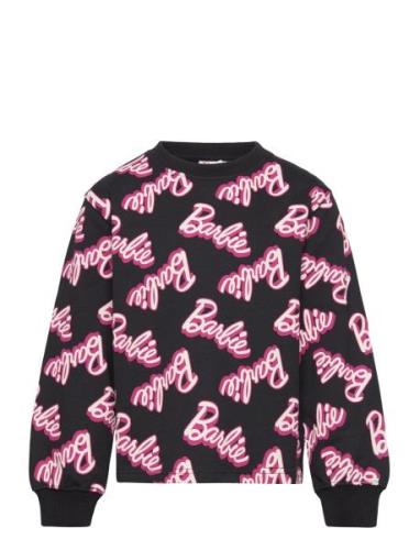 The New Tnbarbie Sweatshirt Aop Svart