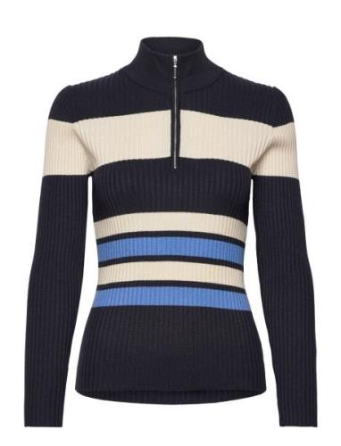 Soft Rebels Srhessa High Neck Knit Blå