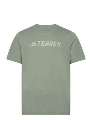 Adidas Terrex Terrex Classic Logo T-Shirt Grön