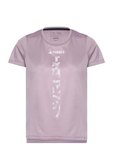 Adidas Terrex Terrex Agravic Trail Running T-Shirt Rosa