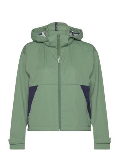 Ralph Lauren Golf Packable Water-Repellent Hooded Jacket Grön