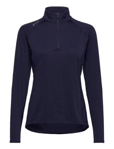 Ralph Lauren Golf Jersey Quarter-Zip Pullover Marinblå