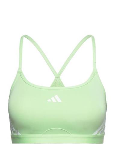 Adidas Performance Aerct Ls 3S Bra Grön