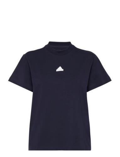 Adidas Sportswear W Bluv Tee Marinblå