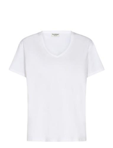 Bruun & Stengade Bs Adrianne Regular Fit T-Shirt Vit