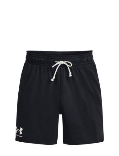 Under Armour Ua Rival Terry 6In Short Svart