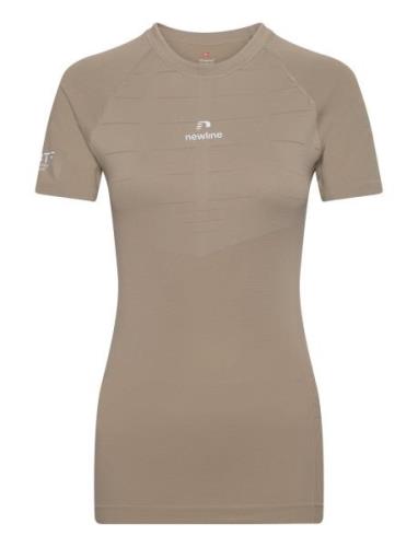 Newline Nwlpace Seamless Tee Woman Brun