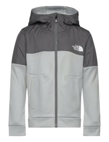 The North Face B Mountain Athletics Full Zip Hoodie Grå