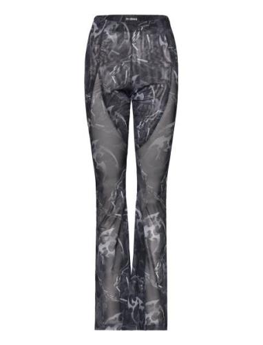 HAN Kjøbenhavn Camo Mesh Trousers Svart