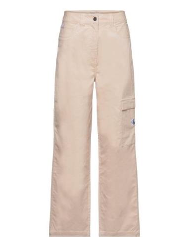 Calvin Klein Jeans High Rise Corduroy Pant Beige