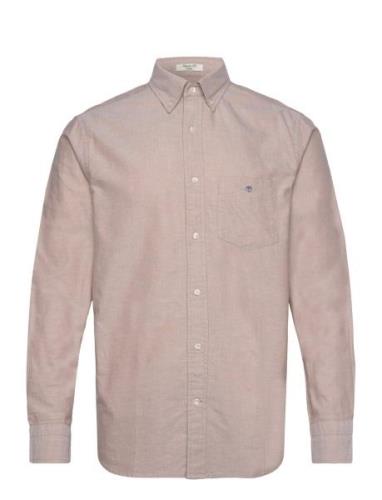 GANT Reg Classic Oxford Shirt Beige