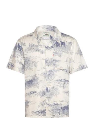 LEVI´S Men The Sunset Camp Shirt Western Vit