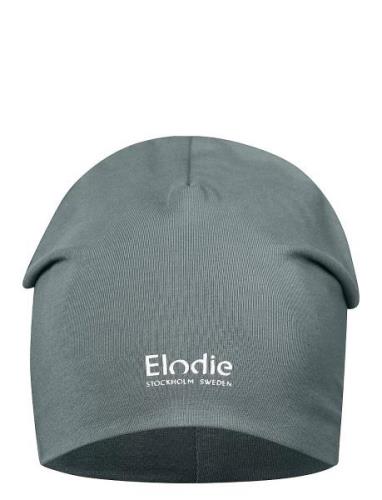 Elodie Details Logo Beanies - Deco Turquoise 0-6M Grå