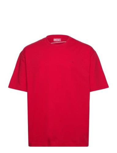 Diesel T-Boggy-Megoval-D T-Shirt Röd