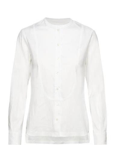 Naja Lauf Tanne Shirt Stretch Linen Vit