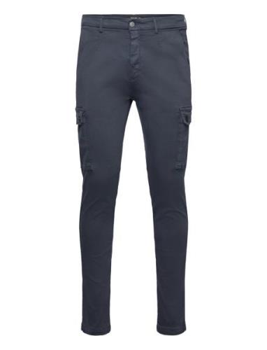 Replay Jaan Trousers Slim Hypercargo Color Marinblå