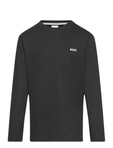 BOSS Long Sleeve T-Shirt Svart