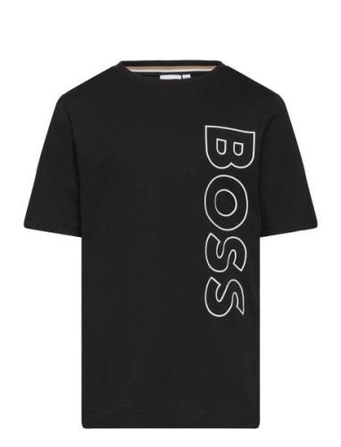 BOSS Short Sleeves Tee-Shirt Svart