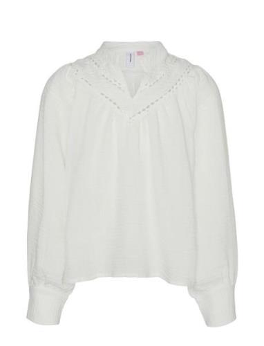 Vero Moda Girl Vmchris Ls Top Wvn Girl Vit