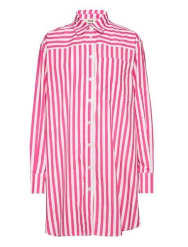 Mads Nørgaard Light Poplin Nuella Shirt Aop Rosa