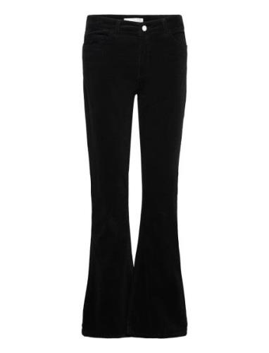 Fabienne Chapot Eva Flare Trousers Svart