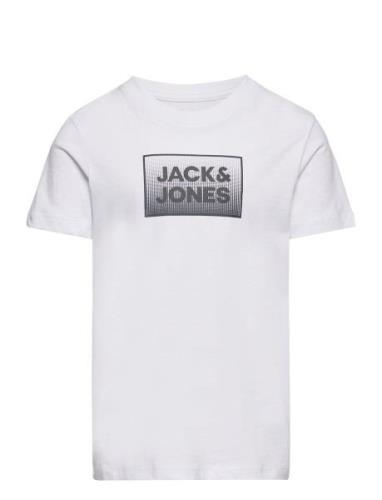 Jack & J S Jjsteel Tee Ss Jnr Vit