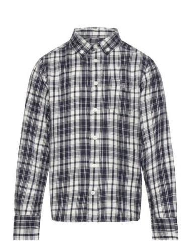 GANT Reg. Check Flanell Shirt Blå