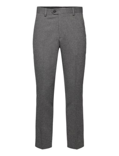 GANT Tapered Herringb Pants Grå