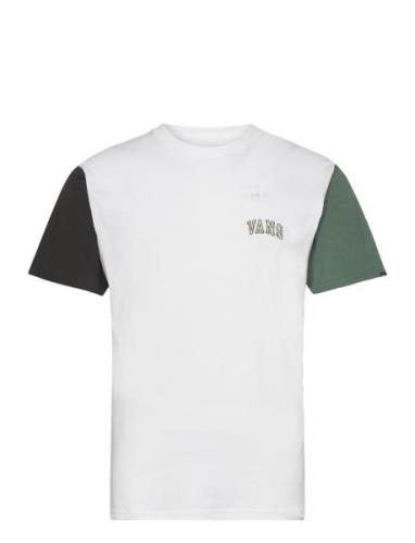 VANS Colorblock Varsity Ss Tee Vit