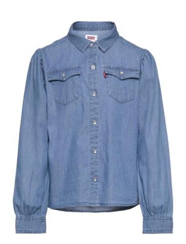 Levi's Lvg Full Slv Western Denim Shi / Lvg Full Slv Western Denim Blå